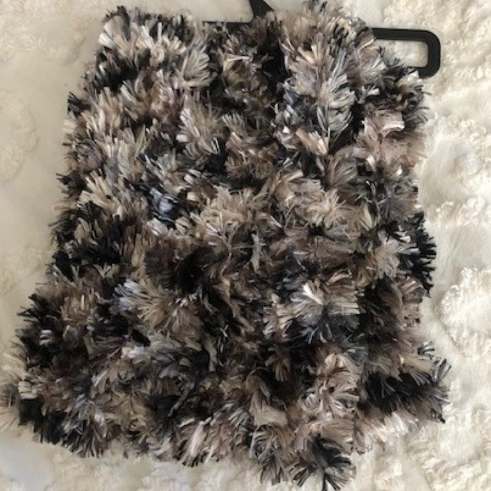 Chenille Scarf, Gloves and Muffler/Headband Set